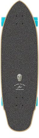 Скейтборд YOW Lane Splitter 34 Christenson x Surfskate, унісекс, дорослий, різнокольоровий (різнокольоровий), 24.6 x 86.3 см (YOCO