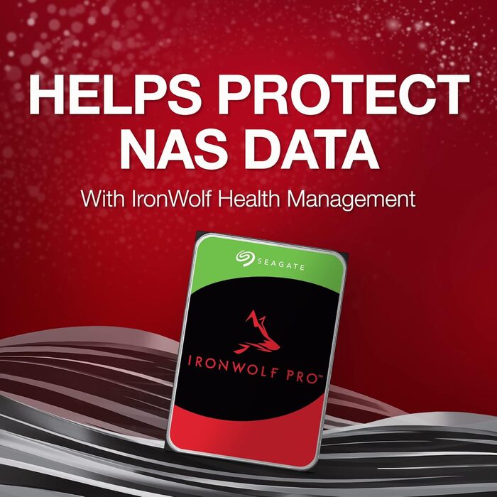 ТБ, внутрішній жорсткий диск для NAS, 3,5-дюймовий, 7200 об/хв, CMR, 256 МБ кешу, SATA 6 ГБ/с, включаючи службу порятунку даних (ST8000NTZ01), 8