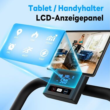 Магнітний степер HXD-ERGO 2025 для домашнього використання, тихий складаний степер для сходів з регульованою рамою та кутом нахилу педалей, домашній тренажер для тренувань усього тіла (темно-сірий)