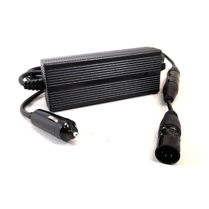 Автомобільний зарядний пристрій Enerpower DC-DC 12V-24V Li-Ion до 42V 2A для автофургонів, човнів, вантажівок тощо з різними роз&39ємами (XLR-5) XLR-5 (TranzX)