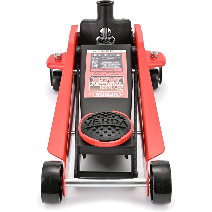 Маневровий домкрат Prodact 3Т (чорний)