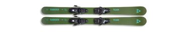 Дитячі лижі Fischer Ranger Team JRS 161 см для швидких фліпів та обертань, однакові характеристики їзди Regular та Fakie, оливкові