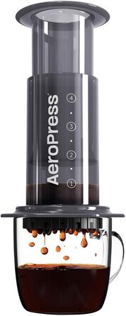 Кавоварка AeroPress A80 пластикова, 10 унцій, чорна