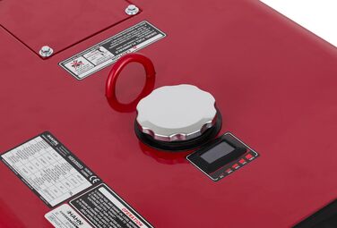 Дизельний генератор Hahn & Sohn HDE 9300SS3 - максимальна потужність 9,3 кВА Електричний стартер, AVR, генератор для будівельних майданчиків, будинків, садів, 70 дБ - аварійний генератор, дизельний генератор, 230 В 6,5 кВт дизель