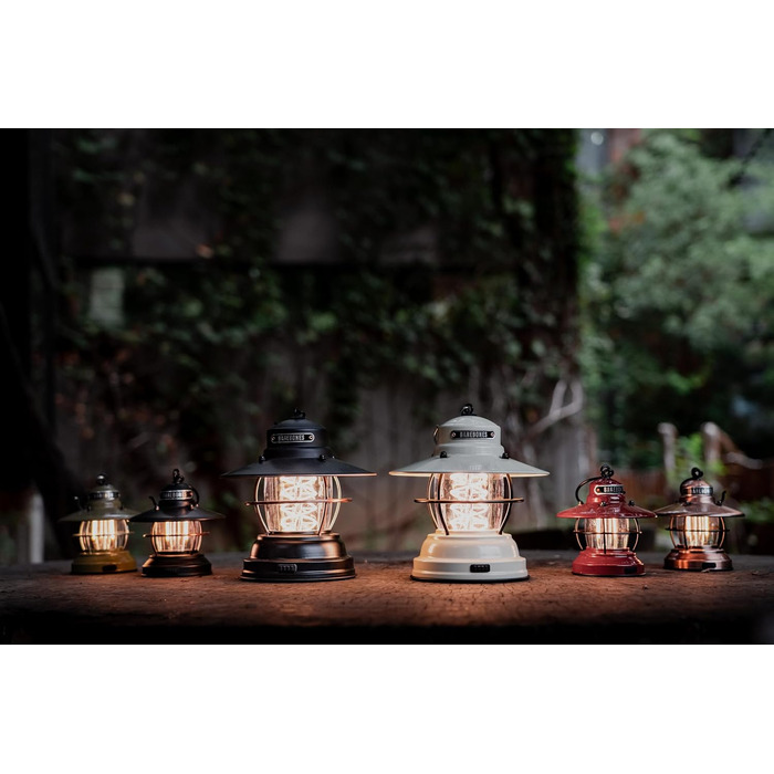 Ліхтар Barebones Outpost - вінтажний вуличний ліхтар зі спіральним шнуром у стилі Едісона, 3 варіанти живлення, водонепроникний ліхтар для кемпінгу, патіо та саду (батарейки не входять до комплекту), антична бронза