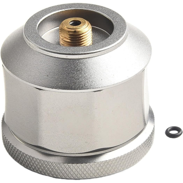 Комплект газового ліхтаря для кемпінгу з порожнім балоном з ізобутаном та подовжувальною штангою для пригод на свіжому повітрі з накручуваними балонами з ізобутаном (лише балон)