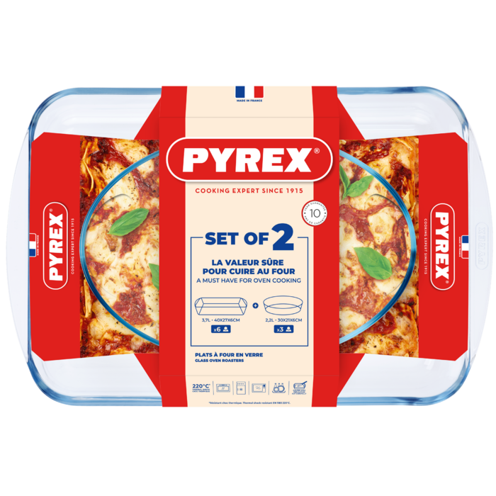 Набір форм для запікання Pyrex, 2 предмети (7054283)