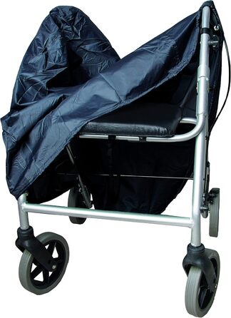 Захисний чохол Rollator Garage Dirt Hood з обтяжувальною стрічкою, чорний