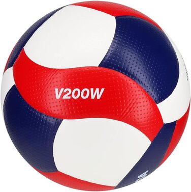 Професійний волейбольний м'яч Mikasa V200W-USA (FIVB Approved), Змагальний рівень, Розмір 5, Для гри у приміщенні