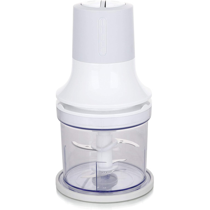 Універсальний подрібнювач з об'ємом контейнера 500 мл, потужністю 260 Вт, електричний мультиподрібнювач з 4 лезами з нержавіючої сталі для подрібнення, наприклад, м'яса, цибулі, фруктів, овочів