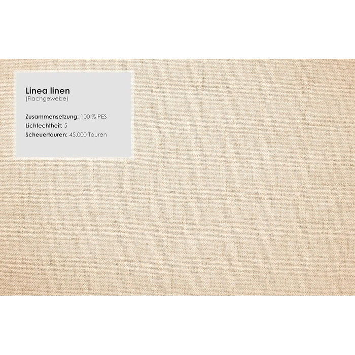 Крісло Cavadore XXL Assado / Велике м&39яке крісло з дерев&39яними ніжками та великим сидінням / Включає 2 декоративні подушки / 109 x 104 x 145 / Плоске плетіння бежевий / Плоске плетіння Linea / Linea світло-бежевий