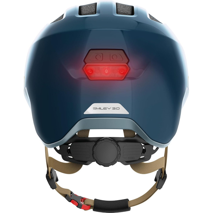 Дитячий шолом Smiley 3.0 ACE LED - велосипедний шолом з підсвічуванням - глибока посадка та місце для косички - для дівчаток та хл