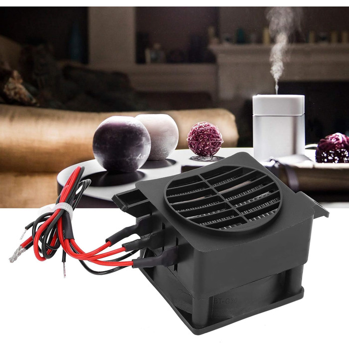 Нагрівальний елемент PTC 220 В, електричний вентилятор-обігрівач потужністю 300 Вт, керамічний повітряний нагрівач постійної температури, нагрівач PTC з вентилятором для вентиляторів, зволожувачів повітря, кондиціонерів