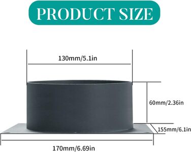 Монтажна пластина дизельного обігрівача Ali2, поворотна основа дизельного обігрівача, нержавіюча сталь, стійка до іржі, вібростійка, опорна пластина, поворотний тримач основи для обігрівачів Eberspacher Webasto, глибина 60 мм, стиль 1, глибина 60 мм