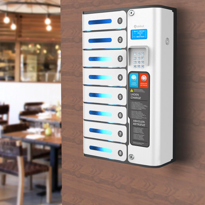 SAFE 8 COMPACT – сейф-шафа з функцією зарядки