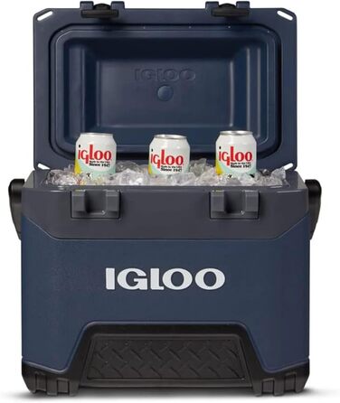 Термобокс IGLOO BMX 25 синього кольору, міцний 23-літровий термобокс, ізольований бокс для кемпінгу, відпочинку та роботи, синій 23 л