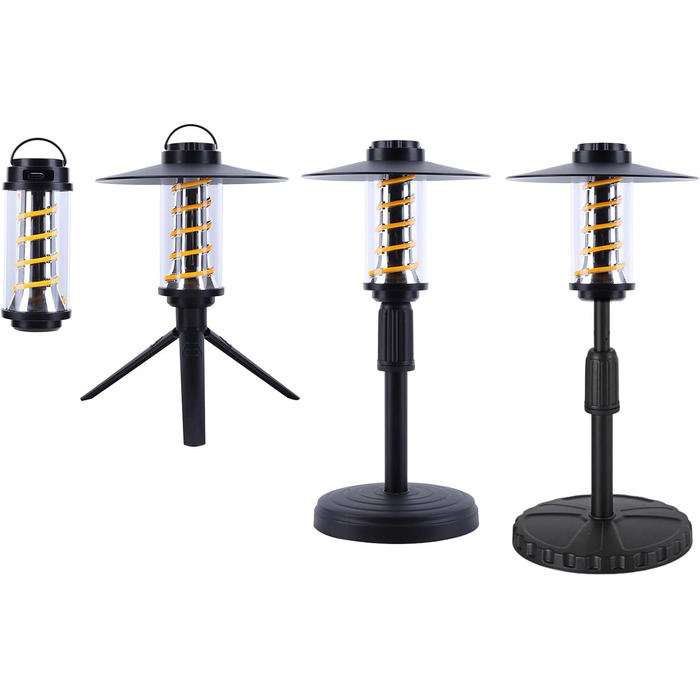 Інноваційний акумуляторний світлодіодний ліхтар з регульованими налаштуваннями світла та текстурою, підходить для різних видів зовнішніх зон.