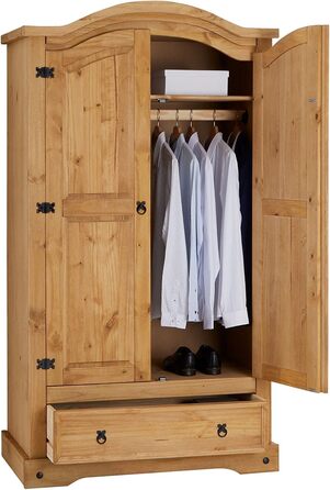 Шафа Сальса, мексиканський стиль, масив сосни, тонована/вощена, 2 дверцята та 1 шухляда