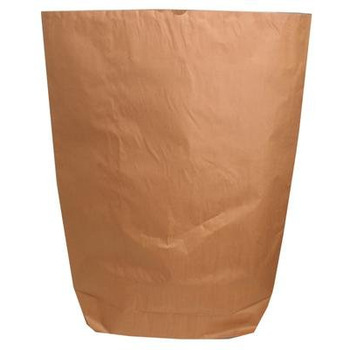 Коричневих паперових пакетів, двостінні, місткістю 120 л, 70x95 см, 25