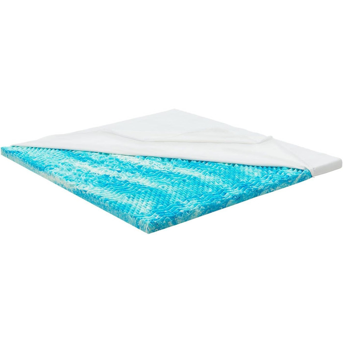 Наматрацник Juskys 180x200 см з піни з ефектом пам&39яті, 7 зон, ортопедичний та повітропроникний, висота 7 см, H2 - H3, чохол можна прати, наматрацник, наматрацник 180 x 200 см