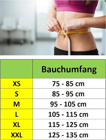 Регульований післяопераційний відновлювальний пояс BODYPERFECT Postpartum Buikwrap для кесаревого розтину та вагітності з підтримкою спини, унісекс, 28 см (чорний, XL) Чорний XL - обхват талії 115/125 см