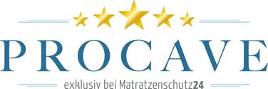Подушка для шиї PROCAVE з гелевої піни, поєднує переваги в&39язкопружної та холодної піни, подушка у формі подушки 40x80 см, знімна та пральна наволочка Top-Cool, 100 виготовлена в Німеччині, подушка для шиї з гелевої піни 40x80 см