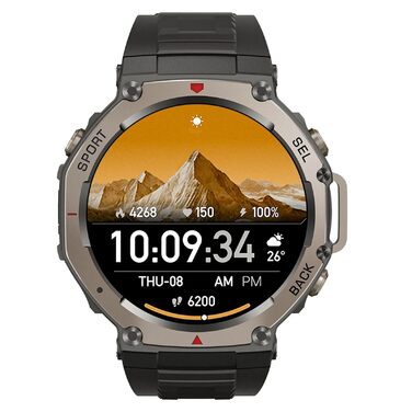 Розумний годинник Sekoda GPS дводіапазонний GPS та 6 супутників, понад 170 точок даних про фітнес та здоров&39я, пульс та SpO, 15-денний час роботи від батареї, Bluetooth 5.3, водонепроникний