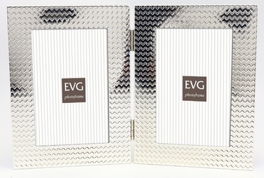 Фоторамка EVG ONIX 2-10х15 S16 Double Silver  (7119231)