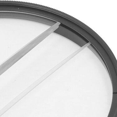 Фільтр спеціальних ефектів, розділений діоптрійний фільтр центрального поля, розділений діоптрійний фільтр із подвійним склом, центральний фільтр масштабування розмиття для дзеркальних дзеркальних фотоапаратів (82 мм)