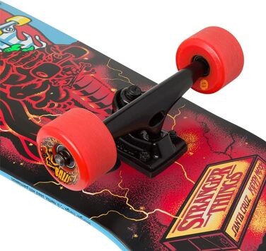 Santa Cruz x Stranger Things Meek Slasher Complete Cruzer Skateboard, Santa Cruz x Stranger Things Meek Slasher Complete Cruzer Sk