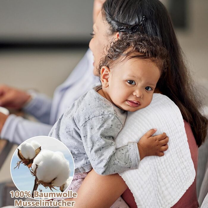 Муслінові серветки для відрижки набір з 5 серветок 65x65 см муслінові серветки 100 бавовняна тканина поглинаючі складні пелюшки дл