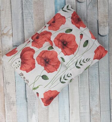 Трав&39яна подушка з 8 різними лікарськими травами, такими як хміль, меліса, фенхель, м&39ята, пелюстки троянд, лаванда, ісоп, чебрець, чохол можна прати, мотив 143 (мак) приблизно 20x24 см