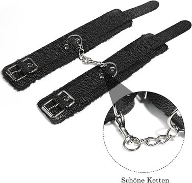 Наручники Секс-ліжко Плюш і маска для очей, Набір обмежень для звязування, Наручники Секс-ліжко з завязаними очима, Жорсткі іграшки для BDSM, Секс-набір обмежень, Набір обмежень для BDSM, Секс-іграшки Обидва