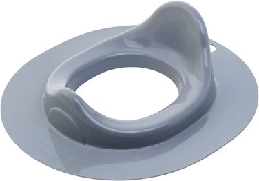 Сидіння для унітазу Rotho Babydesign Bella Bambina - Дитяче сидіння для унітазу сірого кольору - Міцне сидіння для унітазу для діт