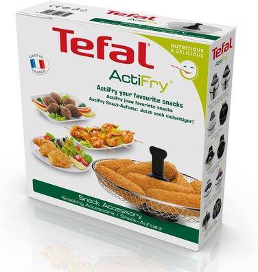 Аксесуари для кошика для приготування їжі Tefal ActiFry XA7012 спеціально для страв в паніровці Їжа для пальців Чутливі харчові продукти, Північна Кароліна