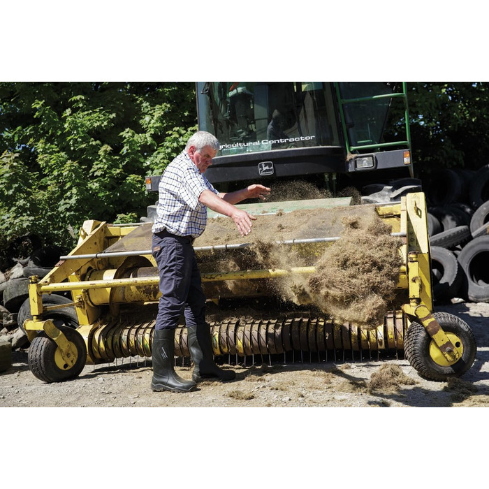 Гумові чоботи DUNLOP синього кольору Purofort E262673 зі зручним захопленням, водонепроникні, 36 43 EU зелені