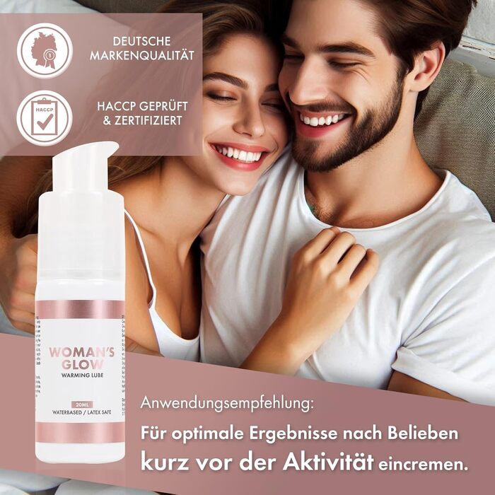 Лубрикант WOMAN'S GLOW warming, 20 мл