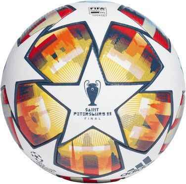 М'яч Adidas UCL Finale Pro St. Petersburg H57815, унісекс-футбольні м'ячі, різнокольорові, 5 EU