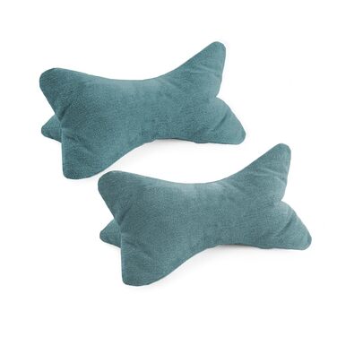 Набір із 2 затишних кісточок для читання для дому, ергономічна форма для підтримки шиї або попереку, гнучка підставка для книг, електронних книг або планшетів (бензиновий)