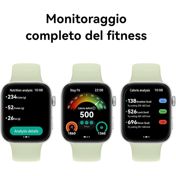 Розумний годинник HUAWEI Watch FIT 3, дзвінки через Bluetooth, GPS, iOS та Android, 1,82-дюймовий AMOLED-дисплей, до 10 днів роботи від акумулятора, керування здоров&39ям та фітнесом, 6 місяців розширеної гарантії, зелений колір WATCH FIT 3