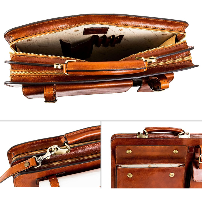 Шкіряна робоча сумка Time Resistance - Шкіряна сумка ручної роботи 15-дюймова сумка для ноутбука офісна сумка сумка для ноутбука д