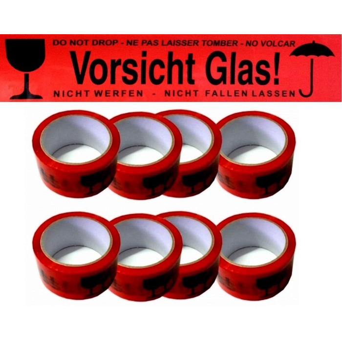 Метрів Червоне застережливе скло Пакувальна стрічка Пакувальна стрічка Пакувальна стрічка Пакувальна стрічка Пакувальна стрічка Плівкова стрічка, 36 шт., 66