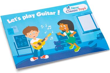 Музичний інструмент - Іграшкова дерев&39яна гітара - Рожевий, 10345 -