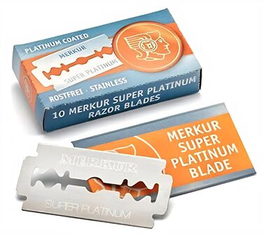 Леза для бритви Merkur Super Platinum, 20 шт.