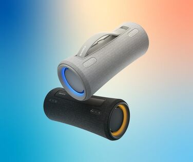 Портативна бездротова Bluetooth колонка з потужним звуком і освітленням для вечірок - водонепроникна, 25 годин автономної роботи,