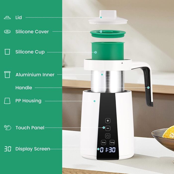 Хуаньюй декарбоксилятор для трав, машина для інфузії трав'яної олії, машина для трав'яного масла, трав'яний декарбоксилятор і заварювач