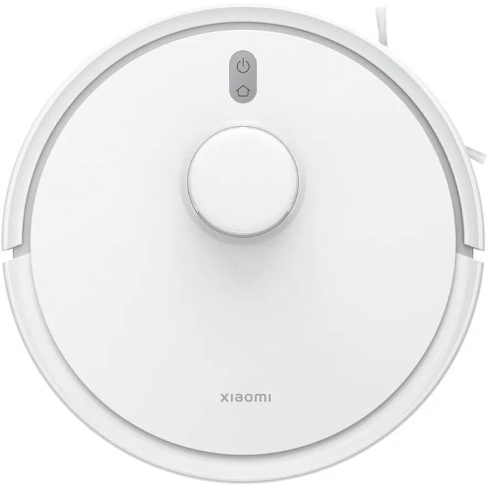 Робот-пилосос і швабра Xiaomi Robot Vacuum S20, розумний план прибирання з лазерною навігацією LDS, потужність всмоктування 5000 Па, великий акумулятор 3200 мАг, для килимів, твердої підлоги, шерсті домашніх тварин, додаток Google і Alexa - білий