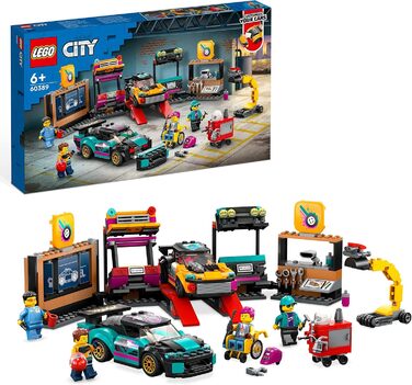 Конструктор LEGO City 60389, Автомайстерня, 507 деталей