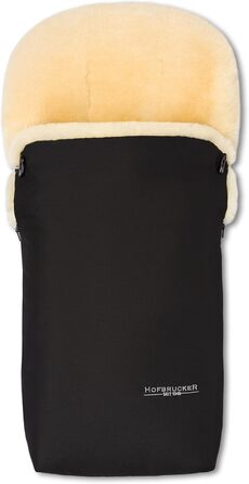 Муфта для ніг Hofbrucker з овечої шкіри Putzi для коляски, баггі/зимова муфта для ніг вітро- та водовідштовхувальна/тепла муфта дл