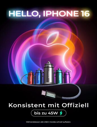 Вт прикурювач USB C автомобільний зарядний пристрій QC3.0 PD45W швидкий металевий автомобільний зарядний пристрій USB C адаптер ав